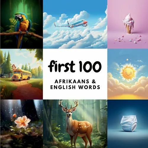 First 100 Afrikaans & English Words - Paperback