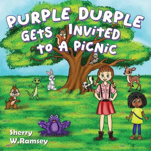 Purple Durple Gets Invited to a Picnic - Paperback