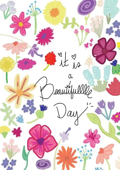 Super Planner - medium sized weekly view organizer, undated, floral theme - Paperback