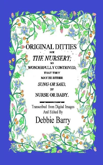 Original Ditties for the Nursery - Paperback