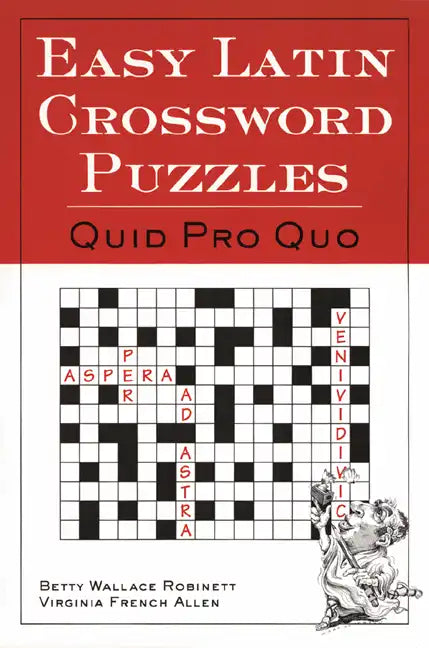 Easy Latin Crossword Puzzles - Paperback
