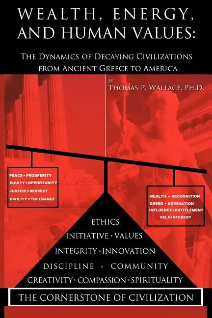 Wealth, Energy, and Human Values: The Dynamics of Decaying Civilizations from Ancient Greece to America - Paperback
