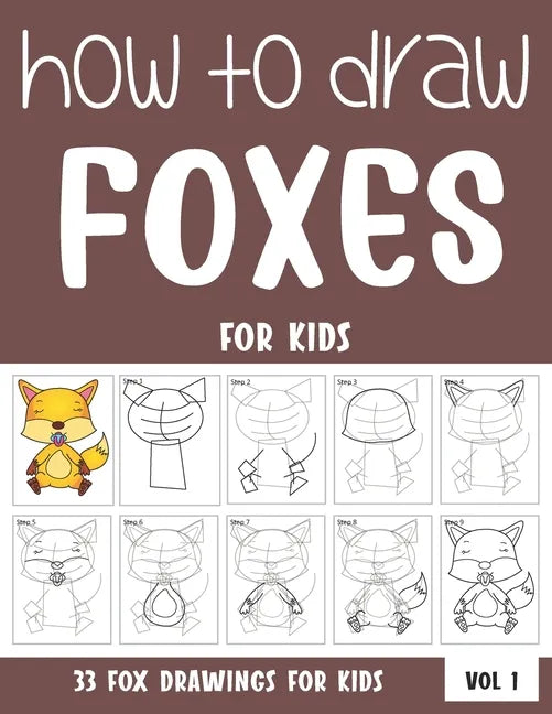 How to Draw Foxes for Kids - Paperback