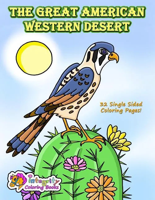 The Great American Western Desert: Coloring Book - Paperback