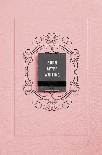 Burn After Writing (Pink) - Paperback