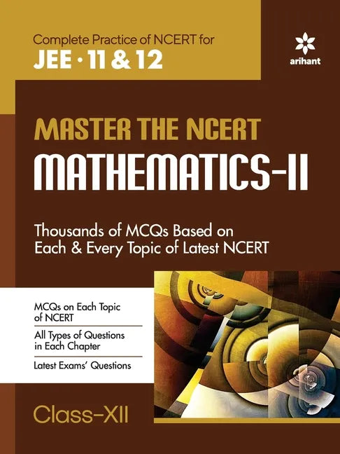 Master The NCERT for JEE Mathematics - Vol.2 - Paperback