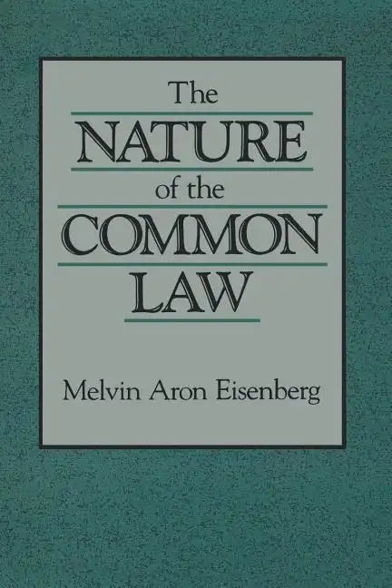 The Nature of the Common Law - Paperback