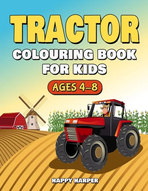Tractor Colouring Book - Paperback