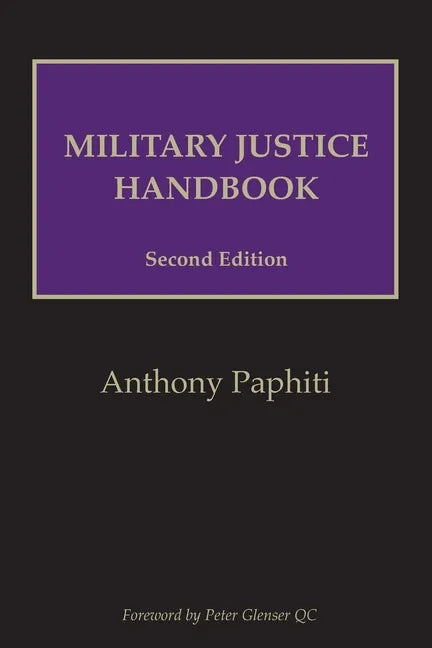 Military Justice Handbook - Paperback