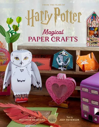 Harry Potter: Magical Paper Crafts: 24 Official Creations Inspired by the Wizarding World - Paperback
