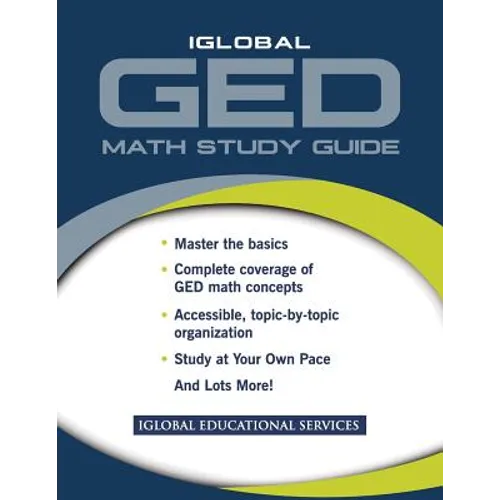 iGlobal GED Math Study Guide - Paperback