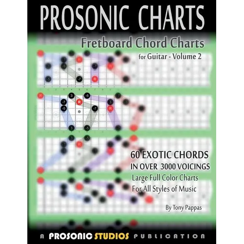 Fretboard Chord Charts for Guitar - Volume 2 - Paperback
