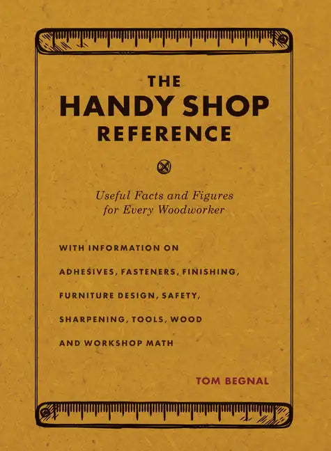 The Handy Shop Reference: Useful Facts and Figures for Every Woodworker - Paperback