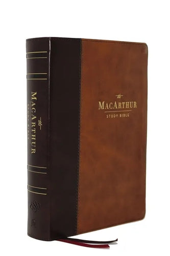 The Esv, MacArthur Study Bible, 2nd Edition, Leathersoft, Brown: Unleashing God's Truth One Verse at a Time - Imitation Leather