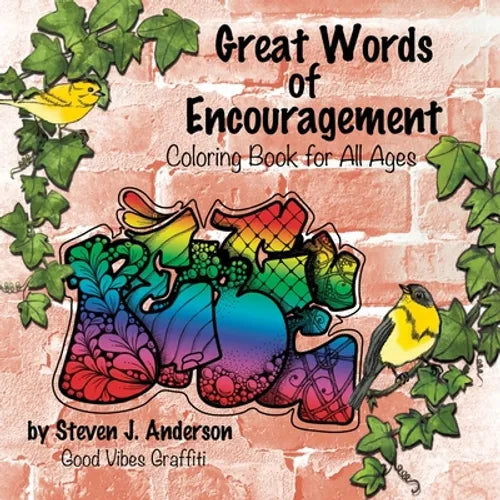 Great Words of Encouragement: Good Vibes Graffiti - Paperback