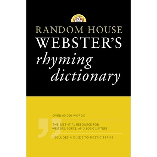 Random House Webster's Rhyming Dictionary - Paperback