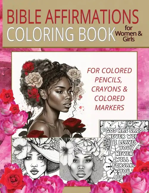 Bible Affirmations Coloring Book for Women & Girls - Paperback