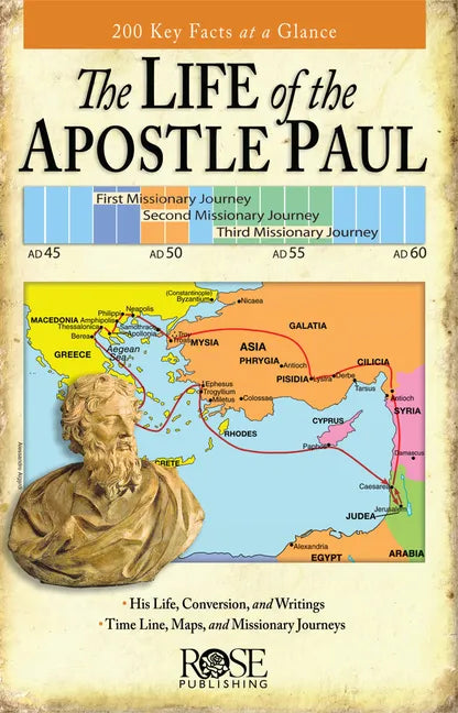 The Life of the Apostle Paul: 200 Key Facts at a Glance - Paperback