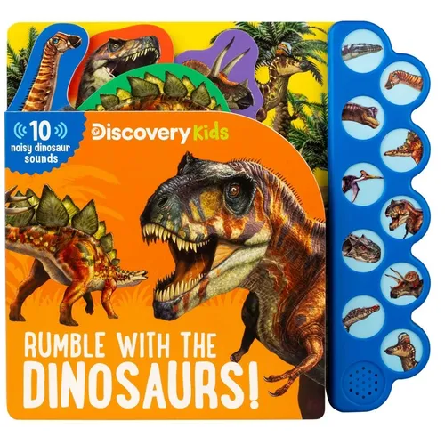 Discovery Kids: Rumble with the Dinosaurs - Board Book