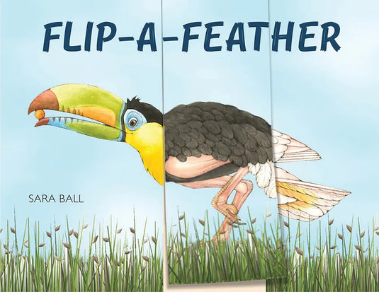 Flip-A-Feather: Make Your Own Wacky Bird! - Board Book