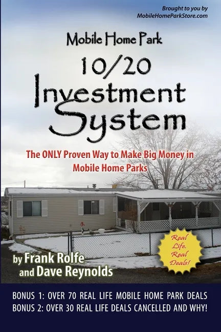 Mobile Home Park 10/20 Investment System - Paperback