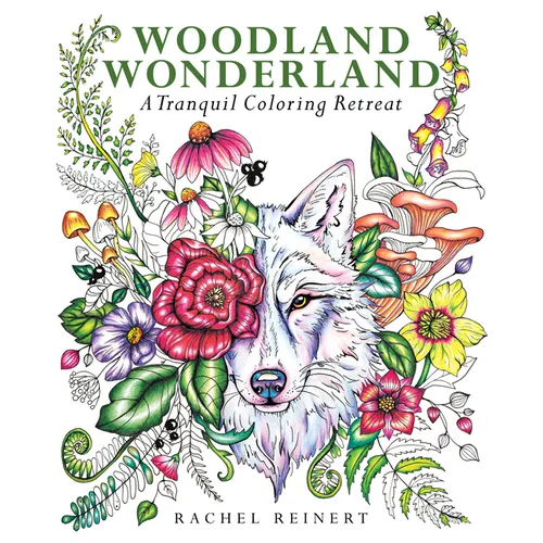 Woodland Wonderland: A Tranquil Coloring Retreat - Paperback