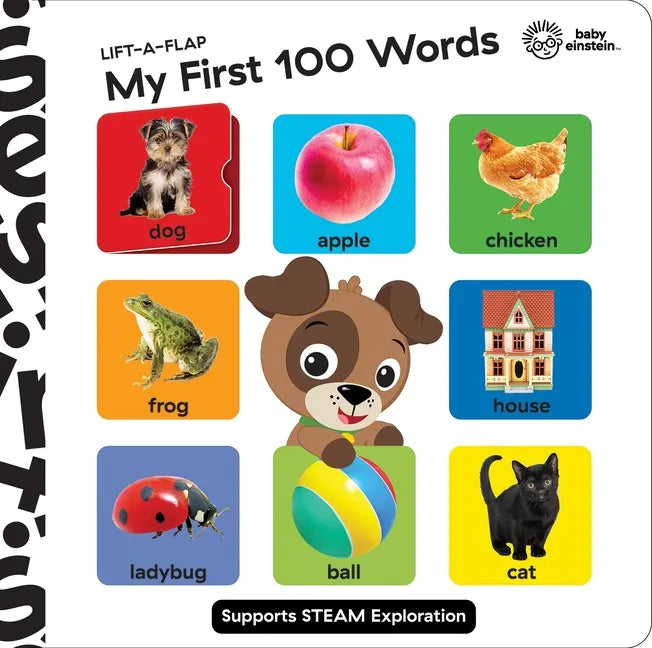 Baby Einstein: My First 100 Words Lift-A-Flap - Hardcover