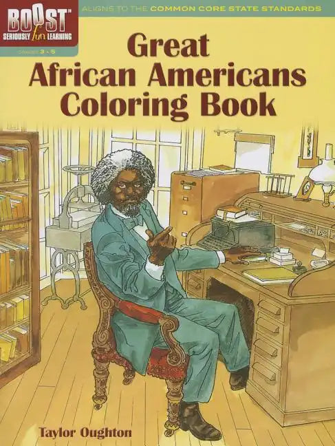 Great African Americans Coloring Book - Paperback