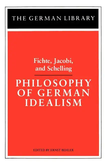 Philosophy of German Idealism - Paperback