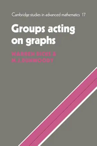 Groups Acting on Graphs - Paperback
