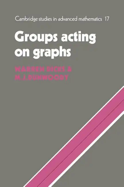 Groups Acting on Graphs - Paperback