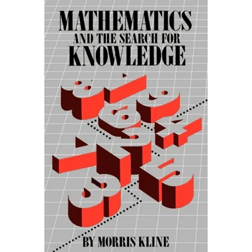 Mathematics and the Search for Knowledge - Paperback