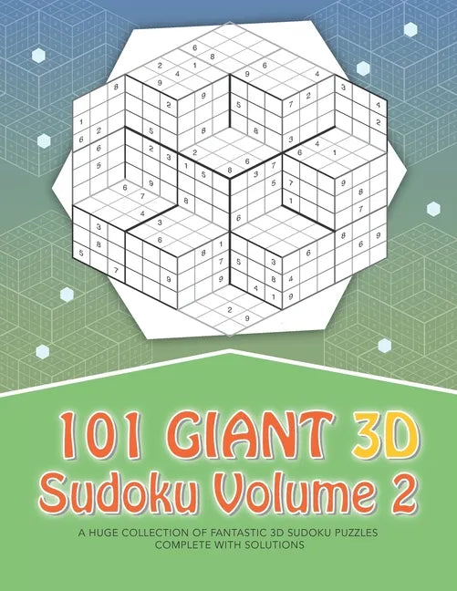 101 Giant 3D Sudoku - Volume 2 - Paperback