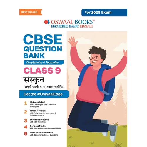 Oswaal CBSE Question Bank Class 10 Sanskrit, Chapterwise and Topicwise Solved Papers For Board Exams 2025 - Paperback