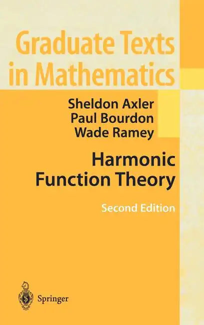 Harmonic Function Theory - Hardcover