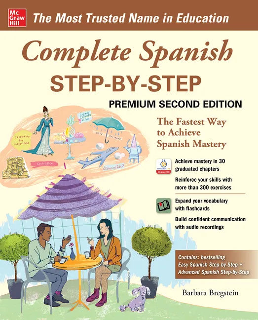 Complete Spanish Step-By-Step, Premium Second Edition - Paperback