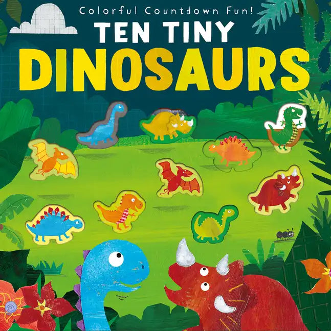 Ten Tiny Dinosaurs - Paperback