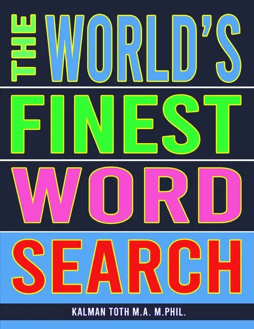 The World's Finest Word Search: 133 Jumbo Print Marvelous Puzzles - Paperback