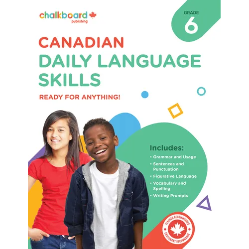 Canadian Daily Language Skills Grade 6 - Paperback