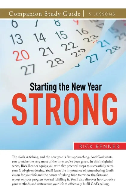 Starting the New Year Strong Study Guide - Paperback