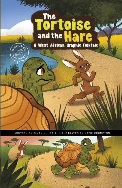 The Tortoise and the Hare: A West African Graphic Folktale - Paperback