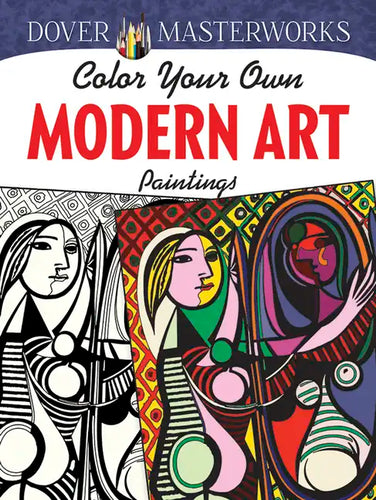 Color Your Own Modern Art Paintings - Paperback