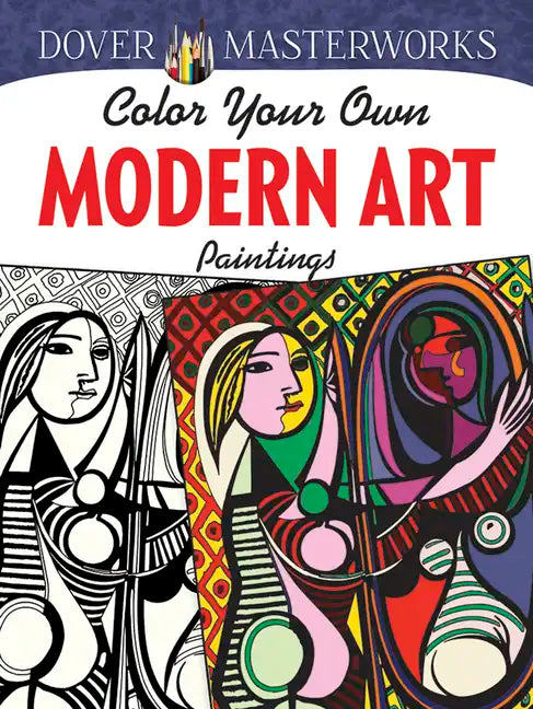 Color Your Own Modern Art Paintings - Paperback