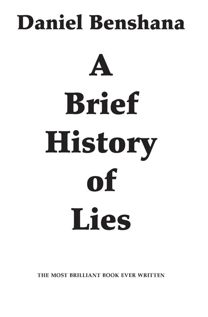 A Brief History of Lies - Paperback