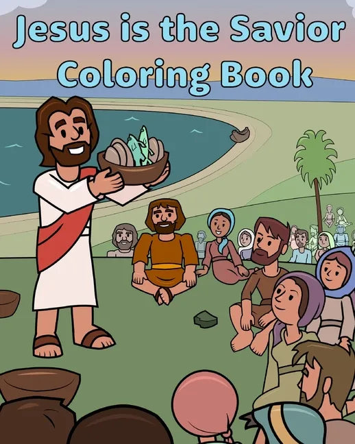 Jesus is the Savior Coloring Book - Paperback