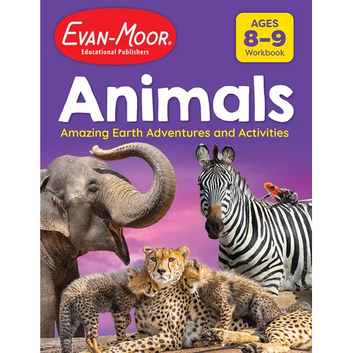 Animals: Amazing Earth Adventures and Activities, Age 8 - 9 Workbook - Paperback