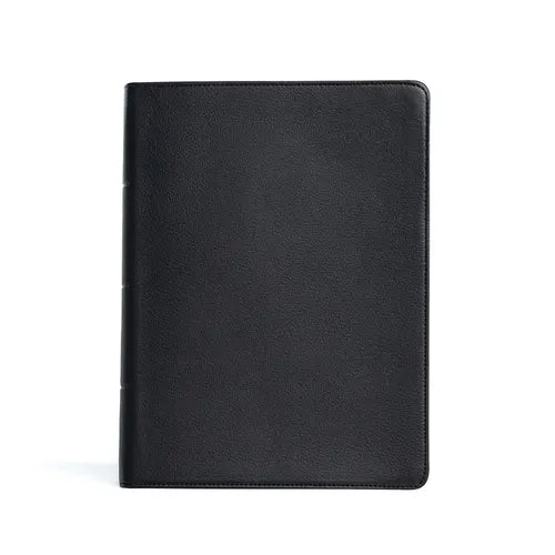 CSB Life Counsel Bible, Black Genuine Leather, Indexed: Practical Wisdom for All of Life - Leather