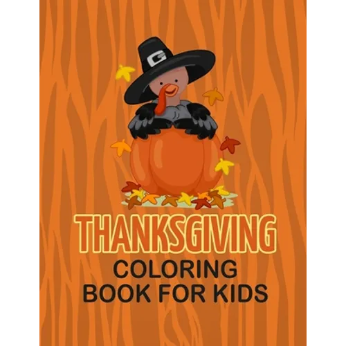 Thanksgiving Coloring Book for Kids - Paperback
