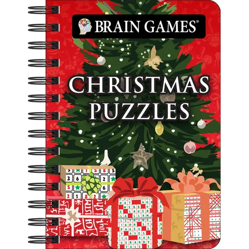 Brain Games - To Go - Christmas Puzzles (Tree and Presents Cover): Volume 4 - Spiral