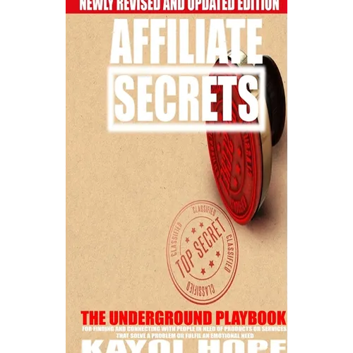 Affiliate Secrets - Hardcover